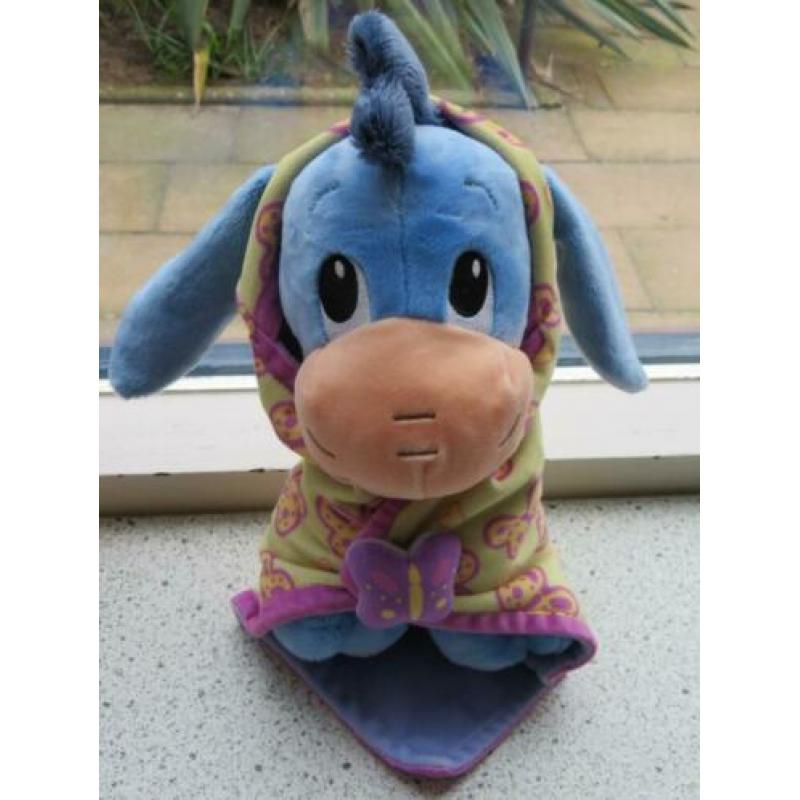 Ijoor yjoor met knuffeldekentje Disney merk Nicotoy ca 30 cm