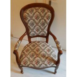 Vintage Barok Fauteuil Stoel