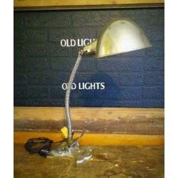 Hala busquet vroege jaren 30 art deco klemlamp