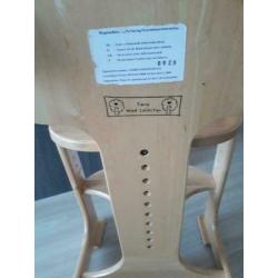 houten kinderstoel meegroeistoel
