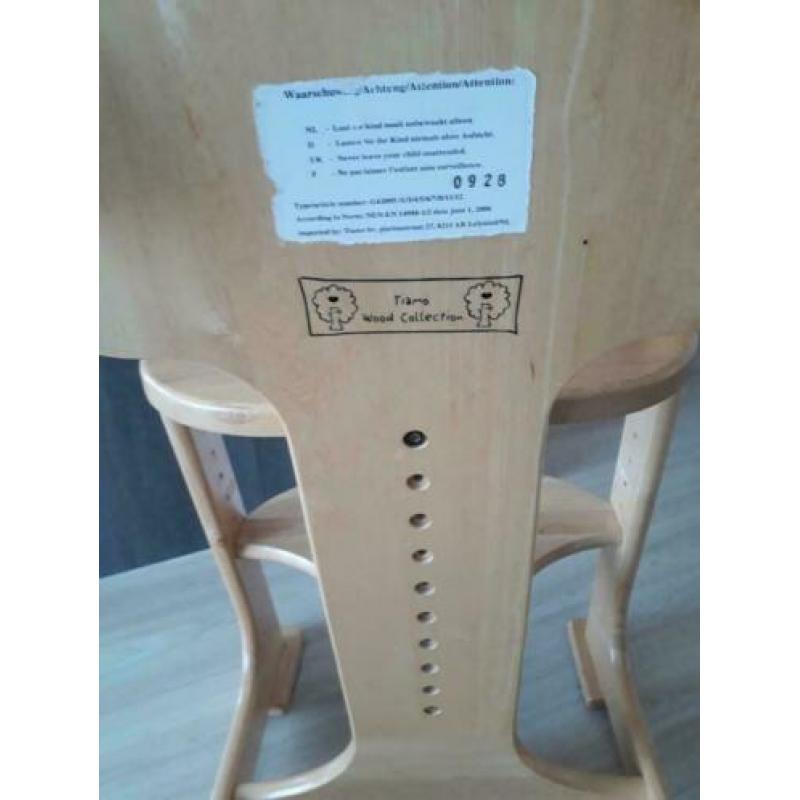 houten kinderstoel meegroeistoel