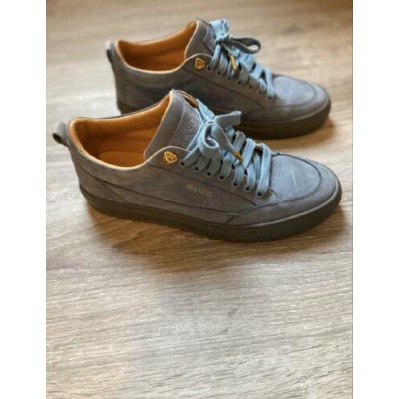 Mason Garments maat 42 blauw grijs