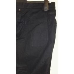 Brax Donkerblauw Broek Mt 44 ZGAN! Alicia Driekwart