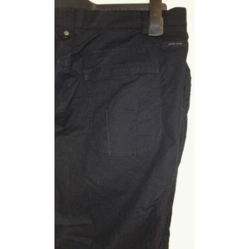 Brax Donkerblauw Broek Mt 44 ZGAN! Alicia Driekwart