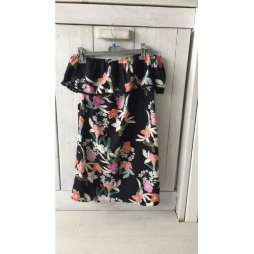 Nieuw strapless off shoulder jurk 38 M en meer