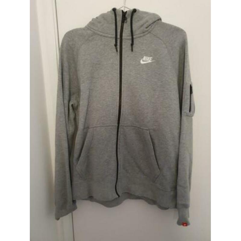 Heren Nike vest grijs M