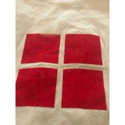 schattig Bengh jurkje reversible 110-116 d-blauw/gebr. wit