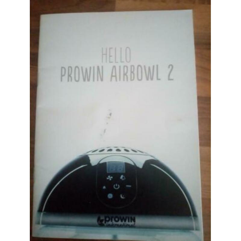 Prowin airbowl 2 Incl boekje