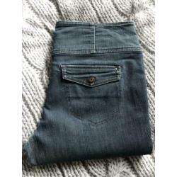 Aangesloten jeans broek van Esprit maat 42
