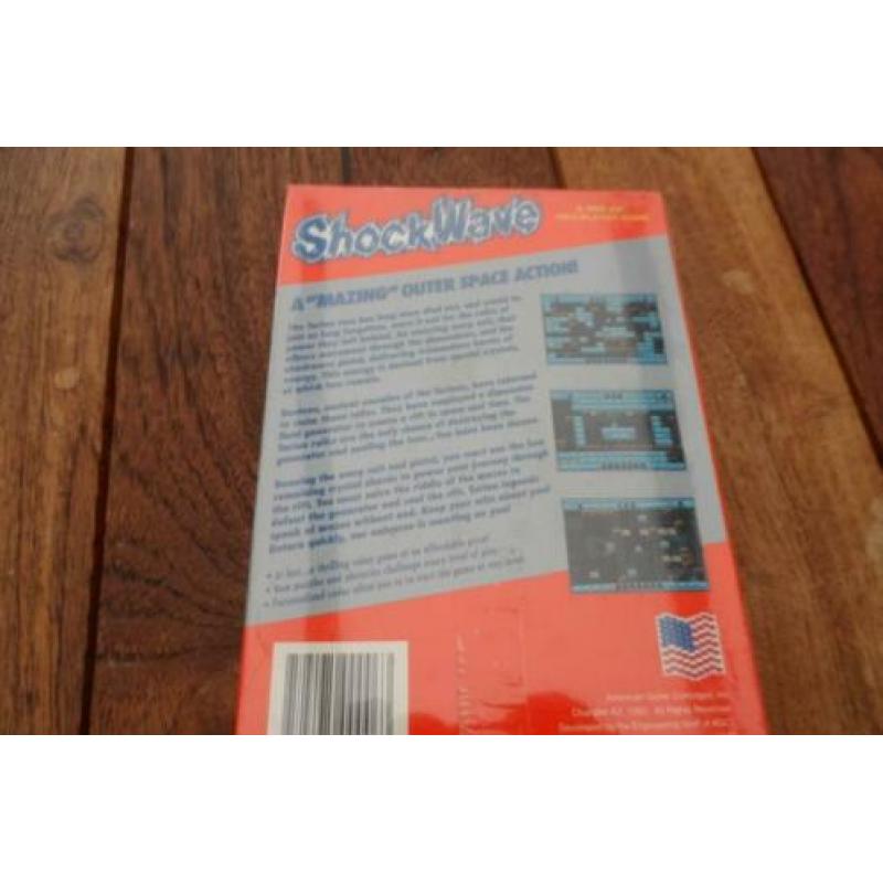 nintendo nes spel shoke wave.
