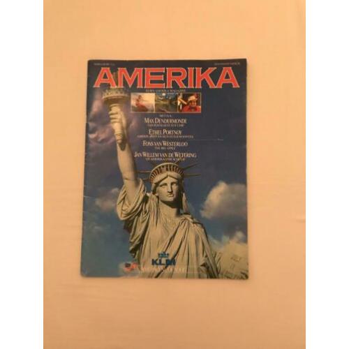 Vintage KLM travel tijdschrift