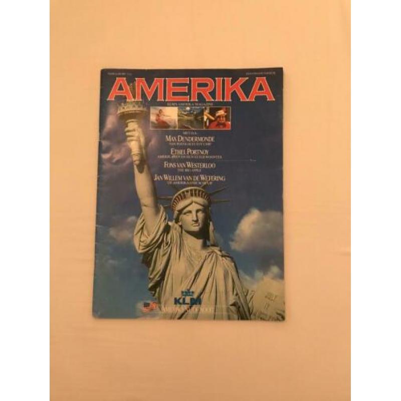 Vintage KLM travel tijdschrift