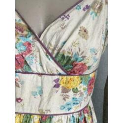 B215 CHARLOTTE RUSSE: jurkje beige Maat S=36