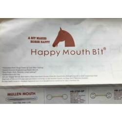 Watertrens Happy Mouth BR ongebroken met Acavallo bitringen
