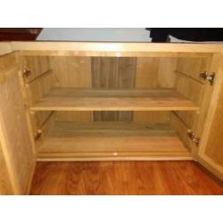 Teakhouten TV kast