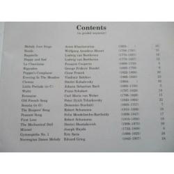 Piano bladmuziek boeken.
