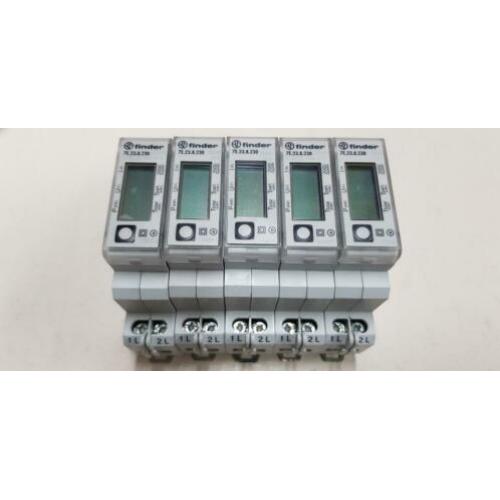Finder digitale Groepenkast KWh-meter 230V (5x)