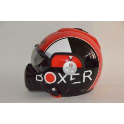Roof Boxer V8 Grafic zwart rood XS