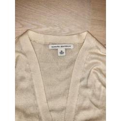 Banana Republic Vest “Cotton + Rabbit Hair”