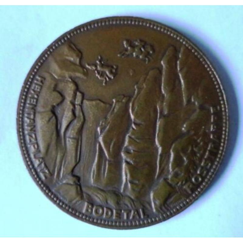 1923 brons Duitsland 6 Mark Doppeltaler 20 gram