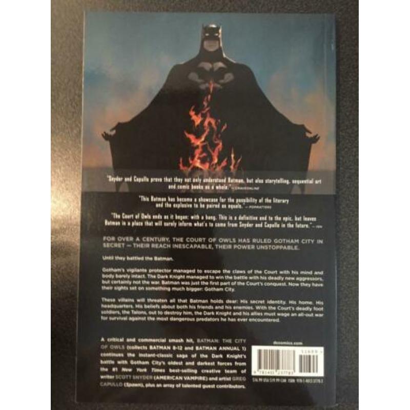 Batman The new 52! Vol 1,2,3 scott snyder