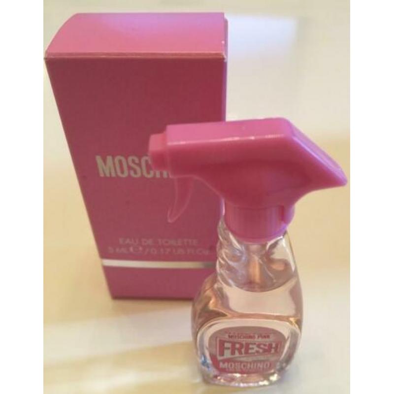 Luxe MOSCHINO parfum miniaturen oa TOY 2 & TOY BOY & FRESH