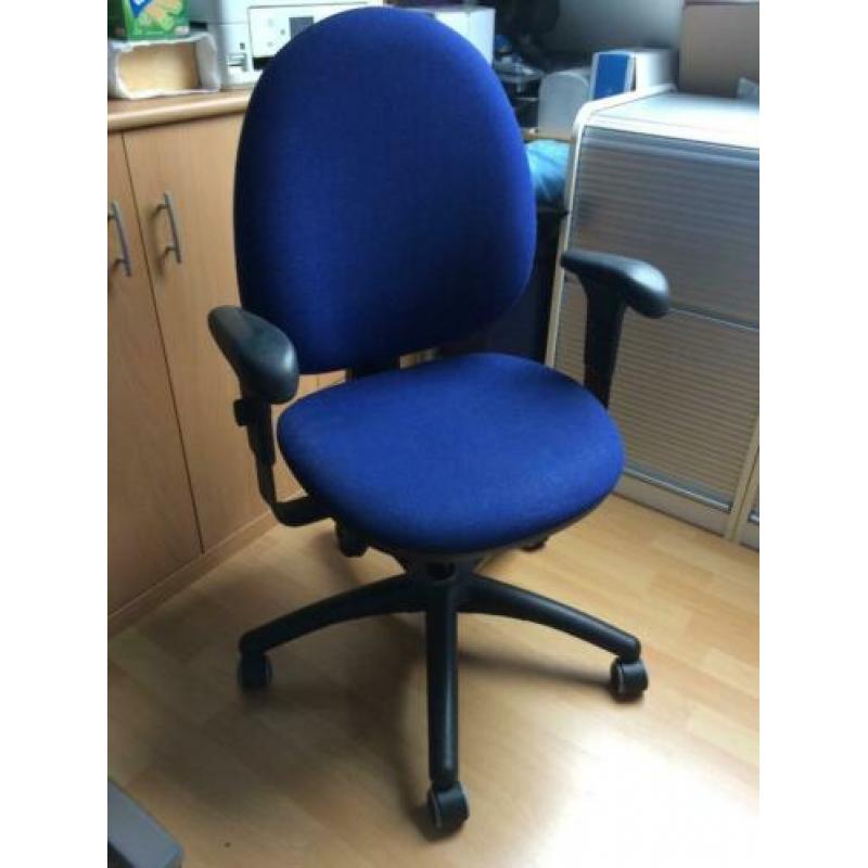 Blauwe Bureaustoel