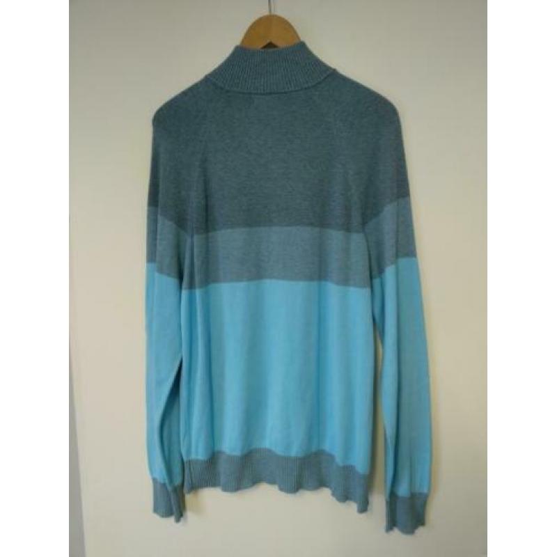 United Colors of Beneton Vest Blauw/Grijs Maat XL