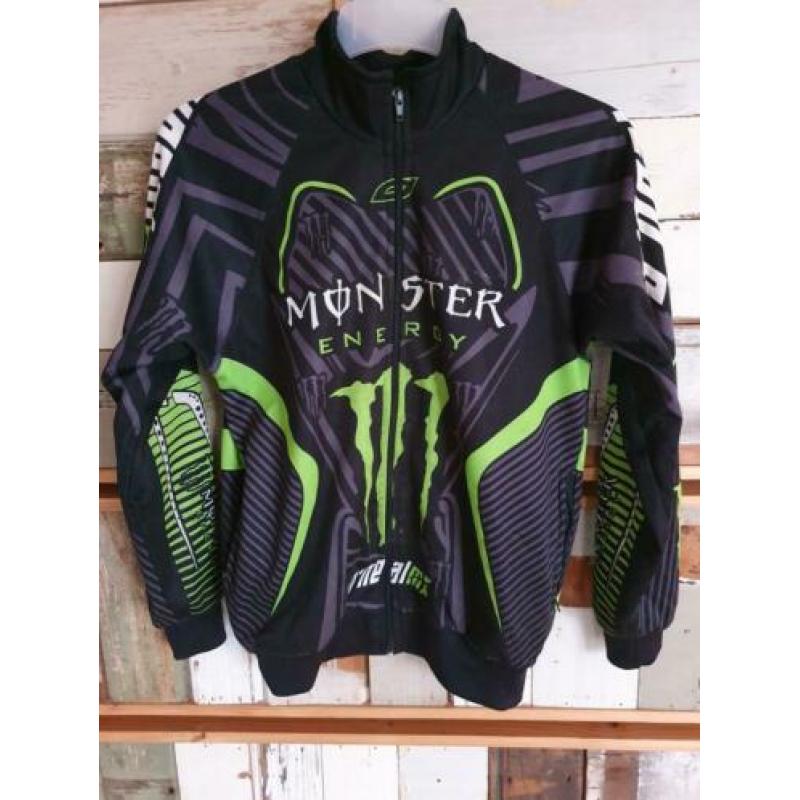 Monster Energy kinder jackje maat XXS +/- 140-146