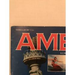 Vintage KLM travel tijdschrift