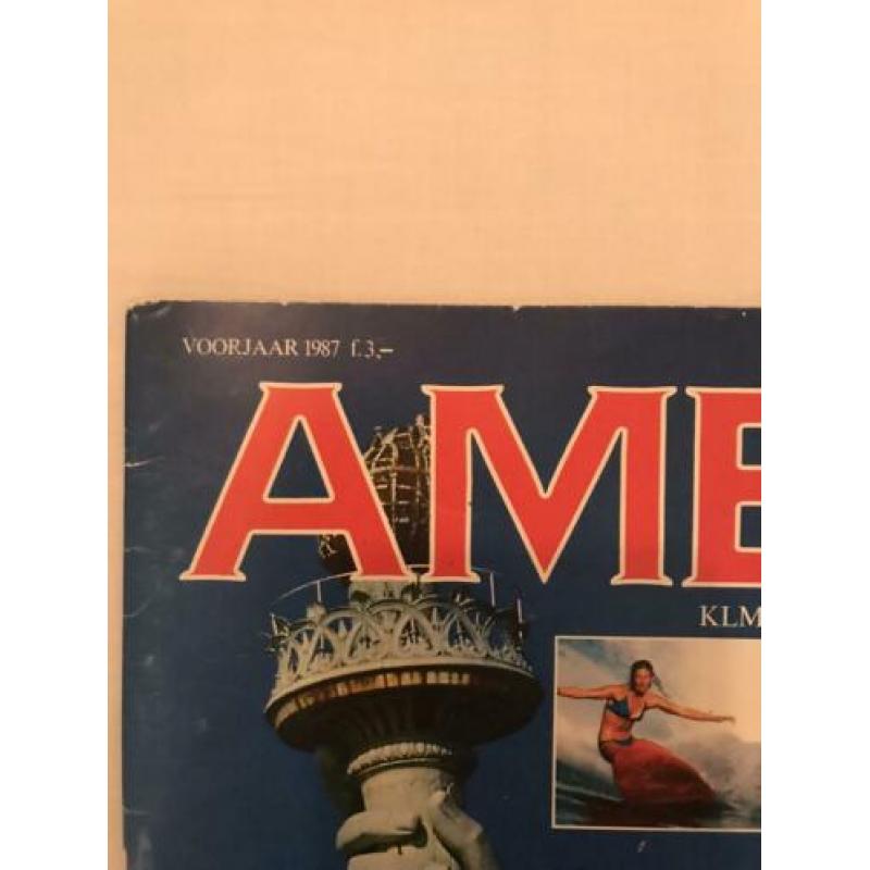 Vintage KLM travel tijdschrift