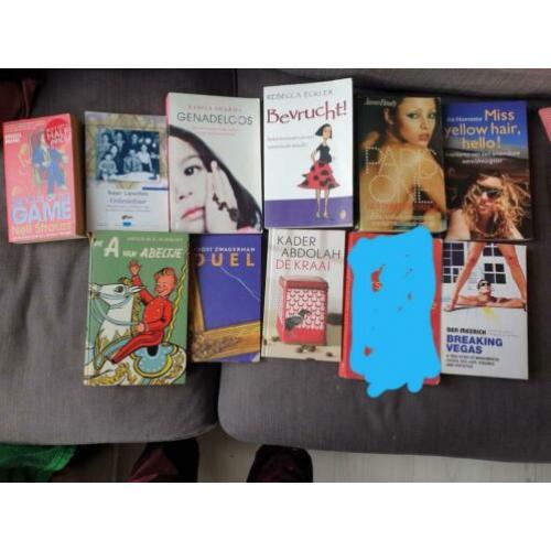 Verschillende boeken te koop,zie beschrijving voor meer info