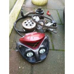 Yamaha aerox delen Minarelli horizontaal