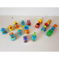 Toet toet auto's, garages en wegdelen