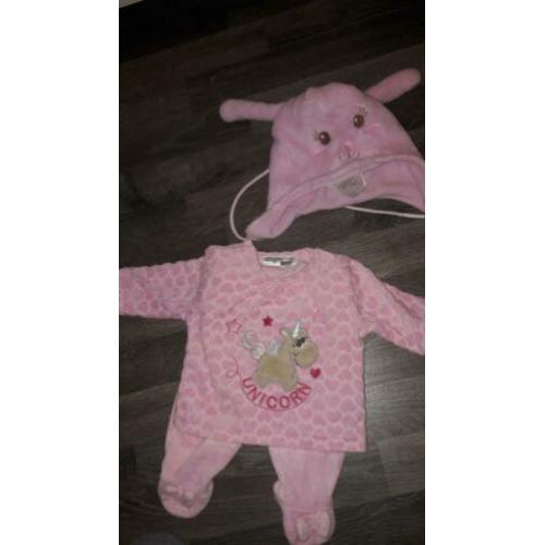 Nieuwe fleece pyjama