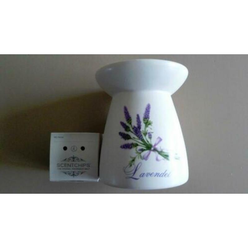Scentchipsbrander met nog een paar scentchips