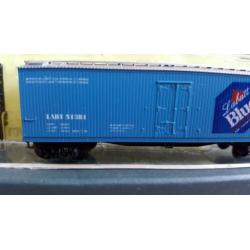 PREMIERE EDITIONS-40ft WoodReefer "LaBatt Blue Beer" (W821)