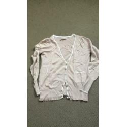 Dames vest oudroze mt M