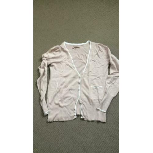 Dames vest oudroze mt M