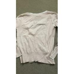 Dames vest oudroze mt M