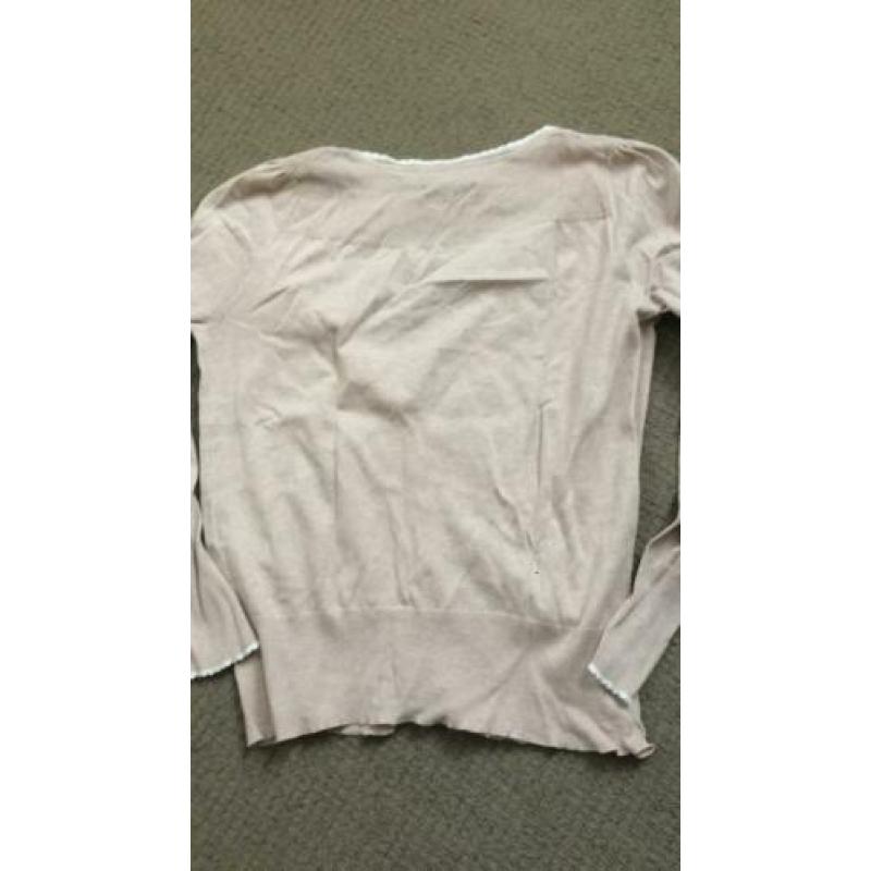Dames vest oudroze mt M