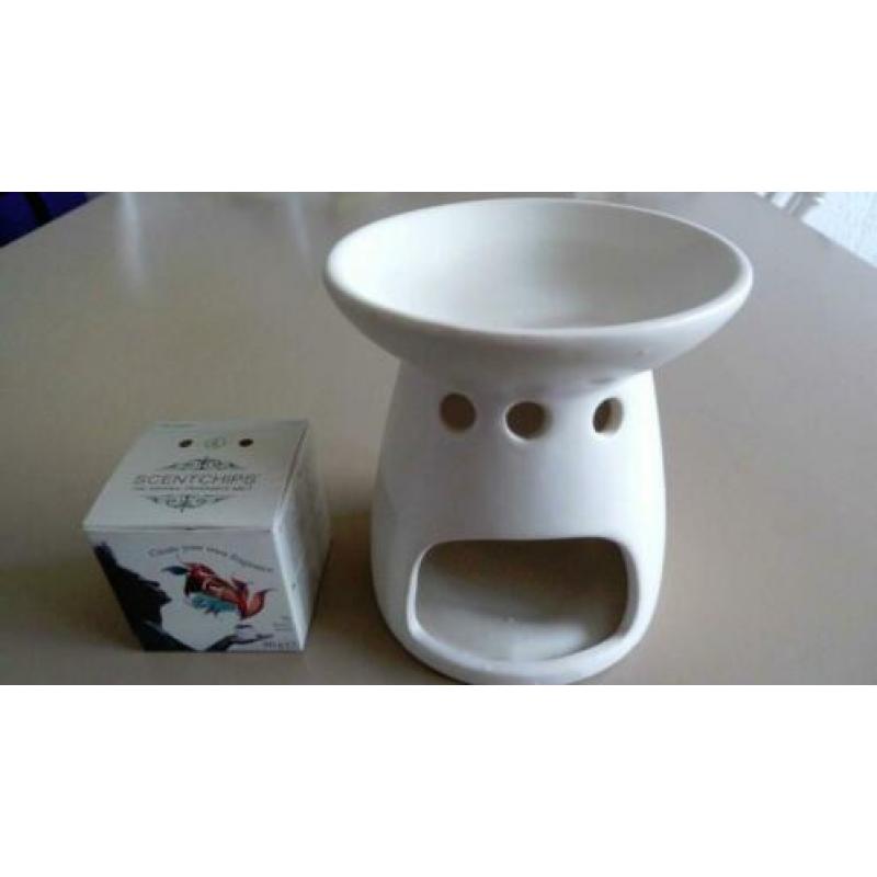 Scentchipsbrander met nog een paar scentchips