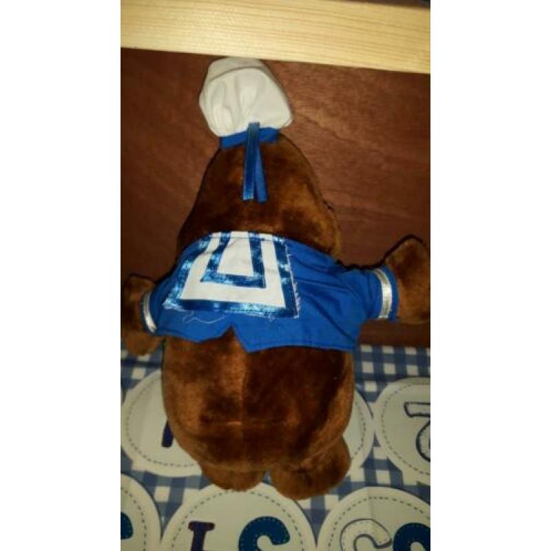 Mascotte Dolfinarium Harderwijk Walrus knuffel 30 cm