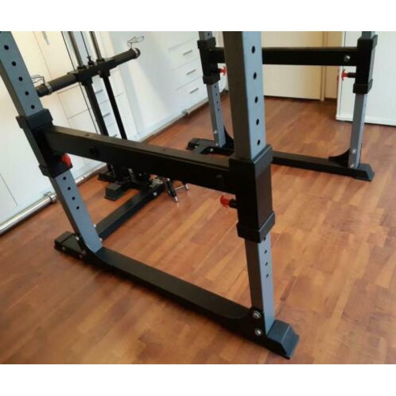 BodyCraft Powercage, halterbank en 350 kg gewichten/ halters
