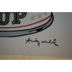 Andy Warhol Lithografie"Campbells Chicken dumpling Soup" Gen