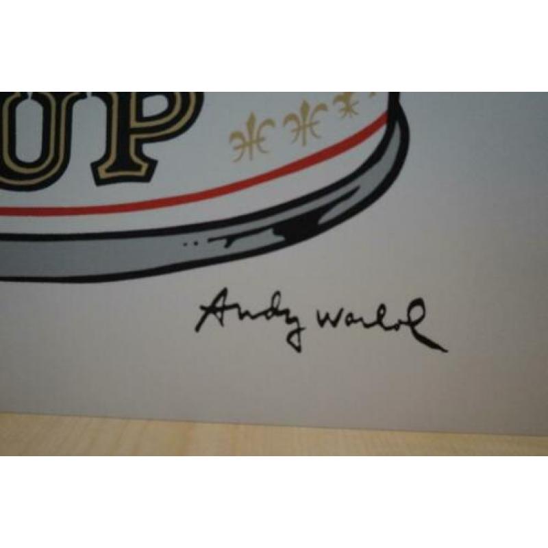 Andy Warhol Lithografie"Campbells Chicken dumpling Soup" Gen