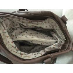 Handtas, schoudertas cognac