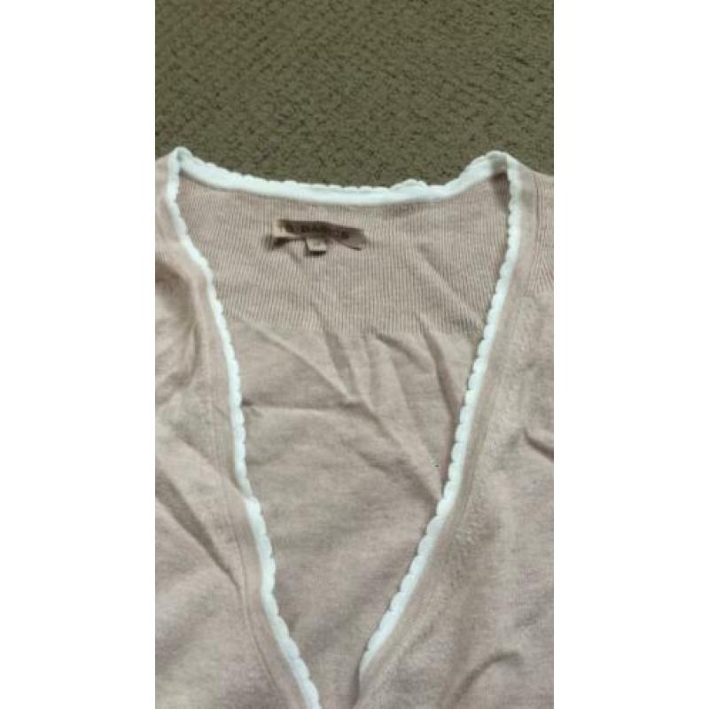 Dames vest oudroze mt M