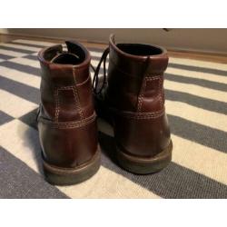 Heren leren bruine schoenen maat 41