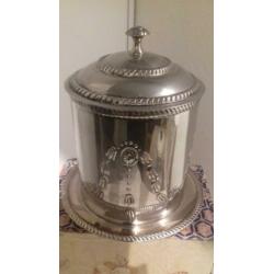 Tabakspot metaal vintage / antiek